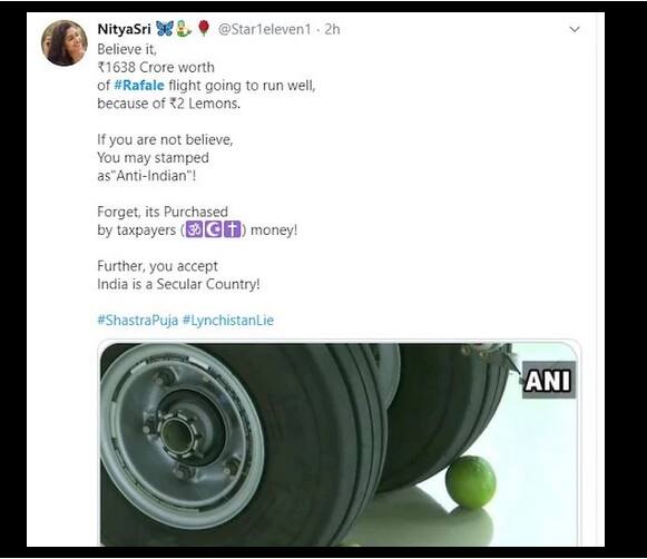 কেউ আবার লেখেন, রাফাল দেশ রক্ষা করবে আর রাফালকে লেবু!