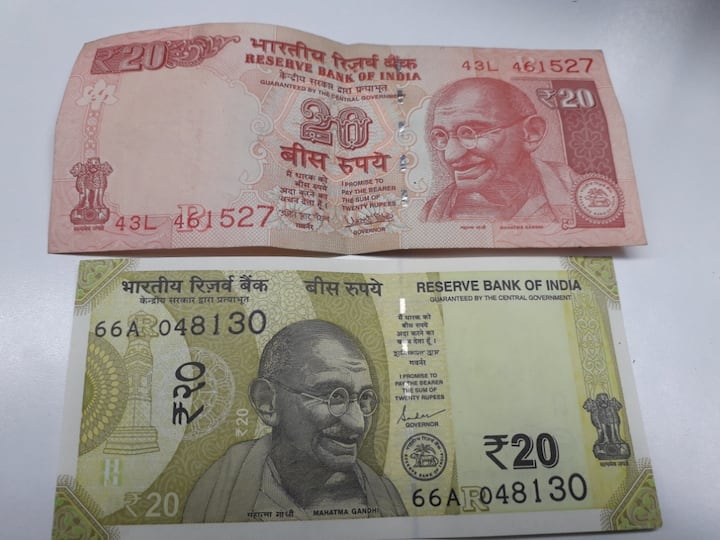 সঙ্গে ১৫০তম গাঁধী জয়ন্তীকে মাথায় রেখে স্বচ্ছ ভারতের উল্লেখ করা হয়েছে এই নতুন ২০ টাকার নোটে। 