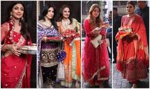 দেখুন! করওয়া চৌথ পালন করতে অনিল কপূরের বাড়ি বলি তারকাদের ভিড়