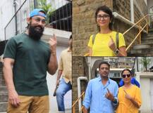 দেখুন, মহারাষ্ট্রে ভোট দিলেন সস্ত্রীক মুখ্যমন্ত্রী সহ বলিউড তারকারা