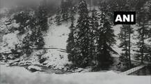 দেখুন, জম্মু ও কাশ্মীরের পহলগামে তুষারপাত, উপভোগ করছেন পর্যটকরা
