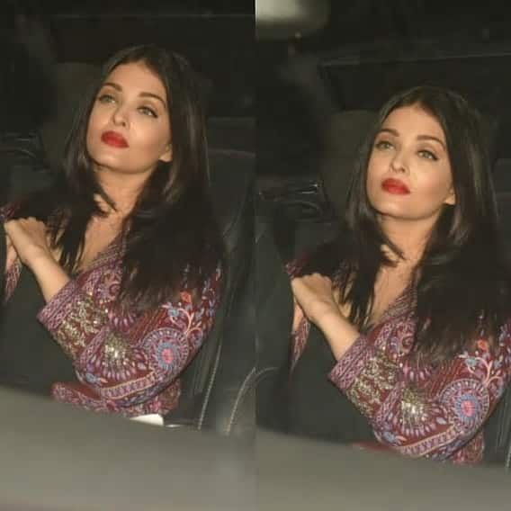 পার্টিতে আসেন ঐশ্বর্য রাই বচ্চন। 