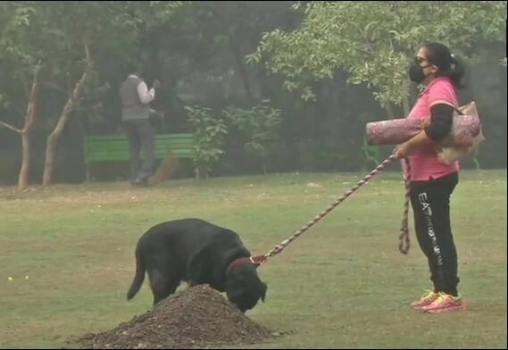 লোদি রোডে বেলা আড়াইটেয় দূষণমাত্রা ২১৮