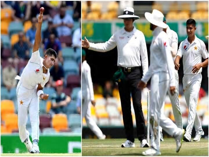 naseem shah deprived of maiden test wicket after no ball check gives david warner second chance আম্পায়ার ডাকলেন নো-বল, ওয়ার্নারকে পরাস্ত করেও উইকেট পেলেন না পাকিস্তানের নাসিম শাহ