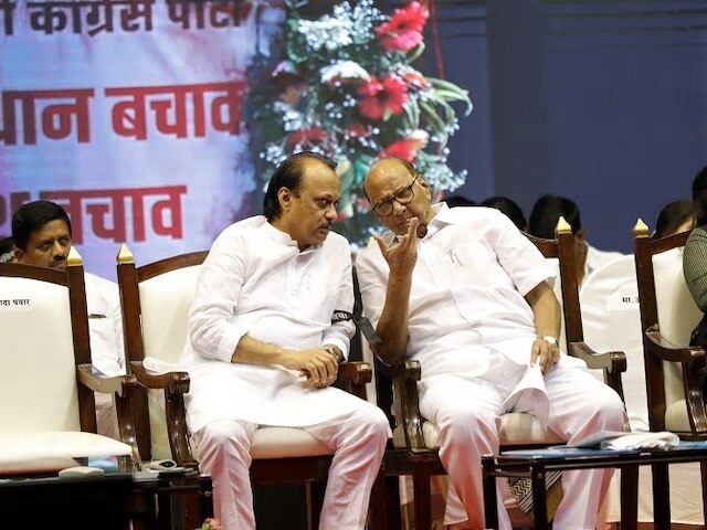 Ajit power resigns after talk with Sharad power শরদ পাওয়ারের কথায় মত বদলালেন ভাইপো অজিত