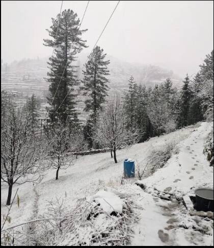 সিমলা ও সংলগ্ন অঞ্চলে তাপমাত্রা হিমাঙ্কের নীচে