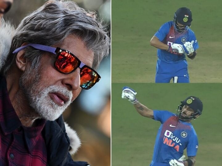 Virat Kohli congratulates Amitabh Bachchan on receiving Dadasaheb Phalke Award আপনি এখনও অনুপ্রেরণা জোগাচ্ছেন, দাদাসাহেব ফালকে পাওয়ায় অমিতাভকে অভিনন্দন বিরাটের