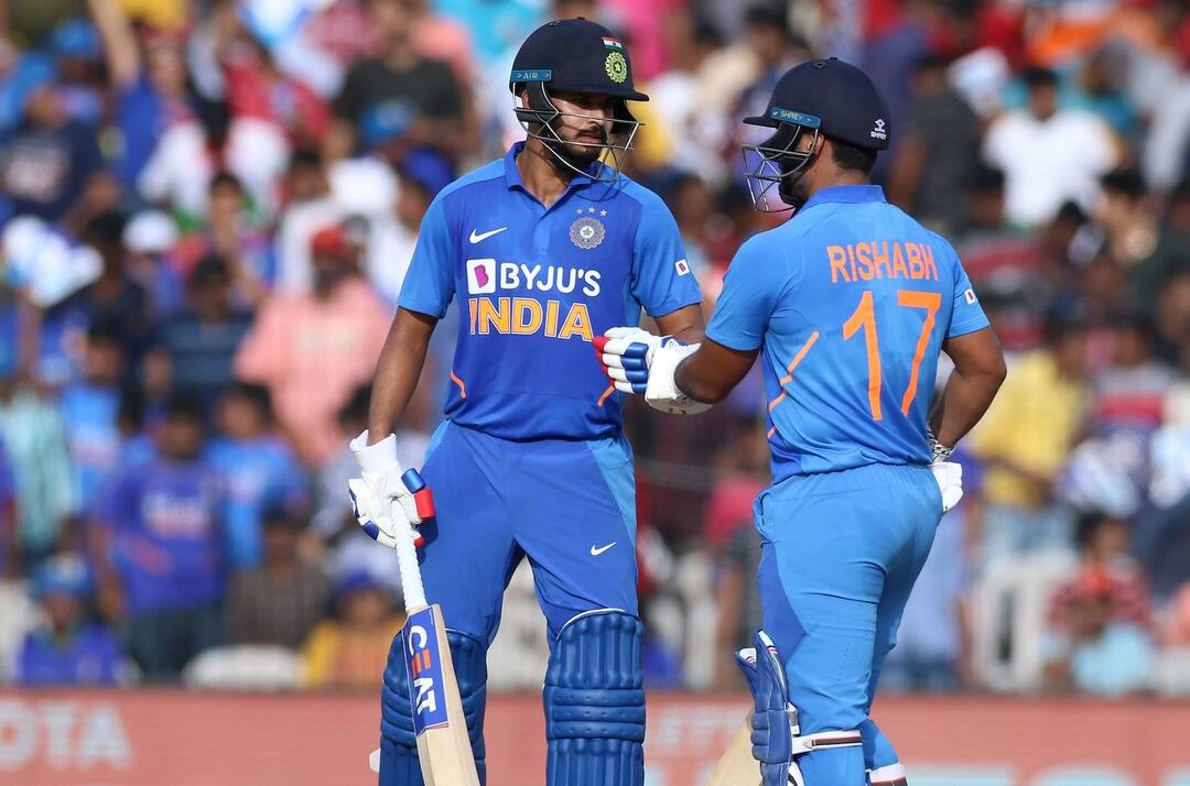 Iyer-Pant creates record for most runs in an over in ODI ওভারে ৩১, পন্থ-আইয়ার জুটি ভাঙল সচিন-জাদেজার রেকর্ড