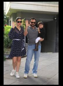 ছবিতে দেখুন - ৩ বছরে পা তৈমুরের, পার্টি দিলেন সেফ-করিনা