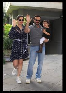 ছবিতে দেখুন - ৩ বছরে পা তৈমুরের, পার্টি দিলেন সেফ-করিনা