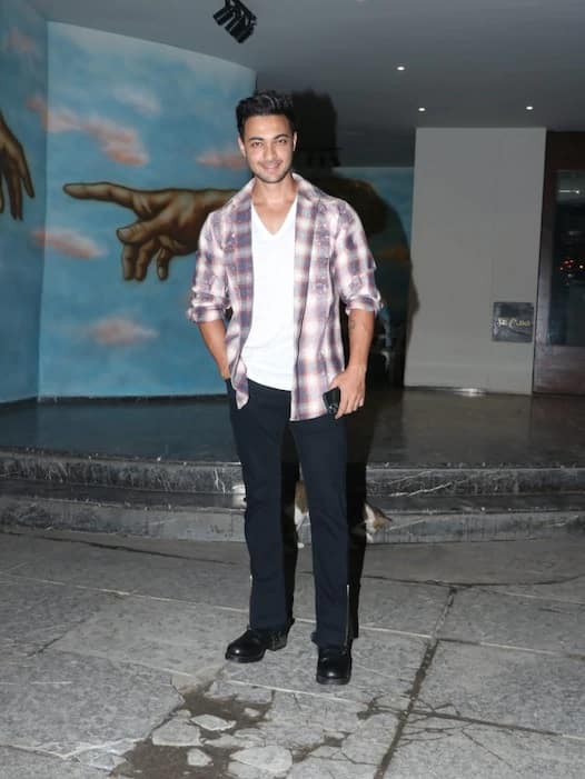 সলমনের বোন অর্পিতা শর্মার স্বামী আয়ুষ শর্মা।