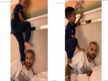 ছেলের সঙ্গে মজায় মাতলেন, ভিডিও সোশাল মিডিয়ায় পোস্ট করলেন শিখর ধবন