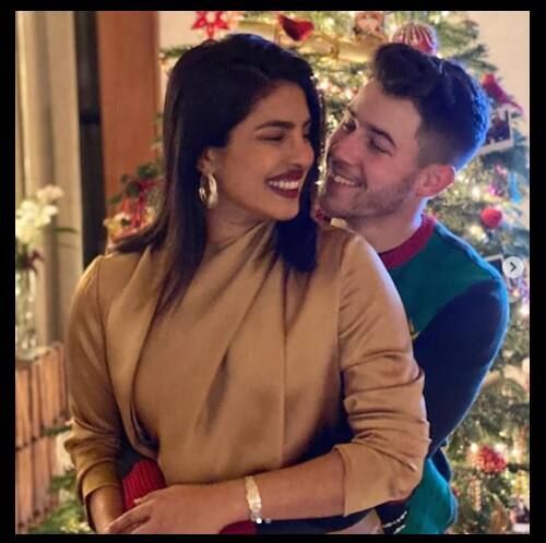 নিক প্রিয়ঙ্কার ক্রিসমাসের সন্ধ্যা।