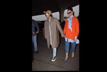 ছবি: জন্মদিনে রণবীরের সঙ্গে খোশমেজাজে দীপিকা, বিমানবন্দরেই অনুরাগীর আবদারে কাটলেন কেক