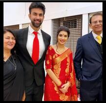 কলকাতায় সুস্মিতা সেনের ভাই রাজীবের রিসেপসান পার্টি, বাঙালি সাজে নববধূ চারু