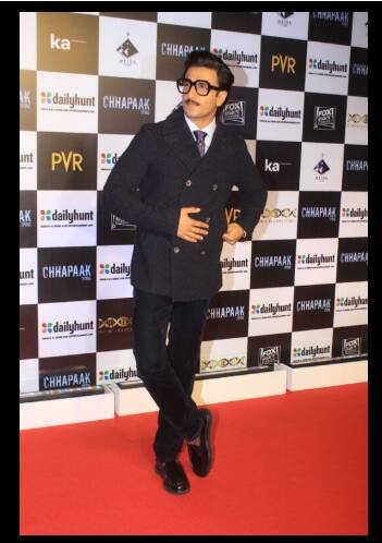 অবশ্যই হাজির ছিলেন রণবীর সিংহ। 