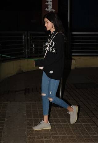 অভিনেতা সঞ্জয় কপূরের মেয়ে শনায়া। ছবি সৌজন্যে মানব মঙ্গলানী