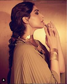 পাশ্চাত্য পোশাক থেকে ভারতীয় ছোঁয়ায় সাজ, সোনমের ফ্যাশন স্টেটমেন্টের ছবিতে মুগ্ধ নেট দুনিয়া