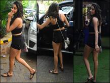 দেখুন, প্রজাতন্ত্র দিবসেও জিম থেকে ছুটি নিলেন না জাহ্নবী, কালো পোশাকে ঘামালেন গা