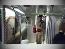 নেতাজি ভবন স্টেশন ছাড়ার পরই দমদমমুখী মেট্রোর এসি রেকে ধোঁয়া,  আতঙ্কিত যাত্রীরা