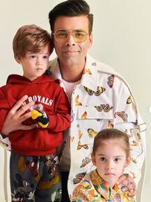 কর্ণ জোহরের যমজ-সন্তানদের জন্মদিনের পার্টিতে বাঘ সেজে লম্ফঝম্ফ তৈমুরের, দেখুন ছবি...