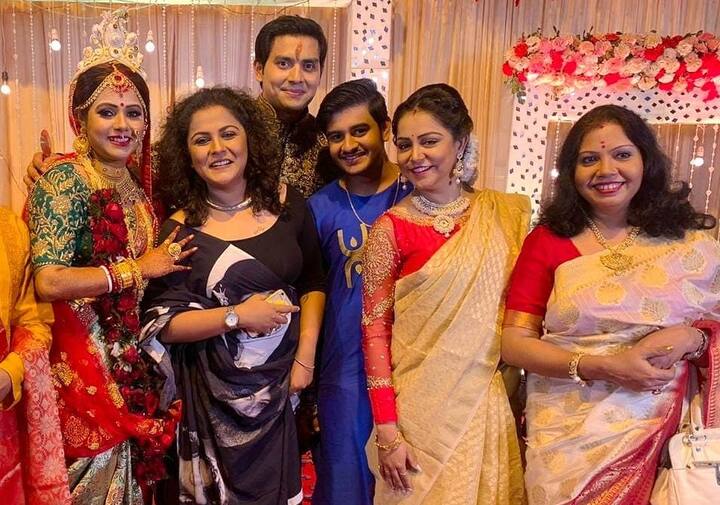 অভিনেতা রাহুলের সঙ্গে সাতপাকে বাঁধা পড়লেন ‘সৌদামিনীর সংসার’-এর অভিনেত্রী আন্নাকালী মানে প্রীতি। 