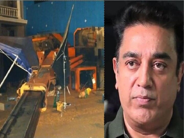 Three Die In Major Accident On Set Of Kamal Haasans Indian 2 আছড়ে পড়ল ক্রেন, কমল হাসানের ছবির সেটে দুর্ঘটনায় মৃত ৩