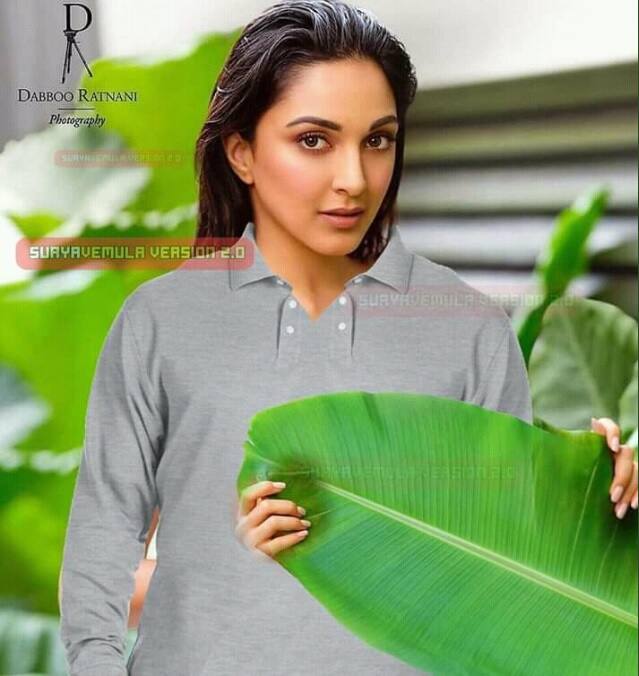 নায়িকাকে ঢোলা টি-শার্টও পরানো হয় এডিট করে। কিন্তু সামনে রয়ে যায় আরো দুটো বেশী হাত!