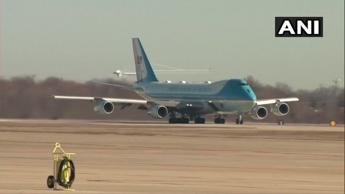 ট্রাম্পের সফর উপলক্ষে নতুন করে সাজিয়ে তোলা হয়েছে আগরা ও আমদাবাদ। ছবি সৌজন্যে এএনআই