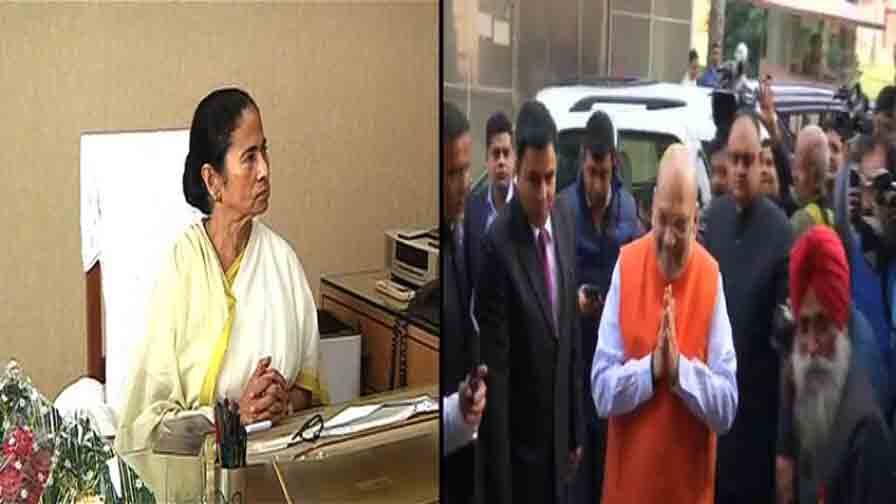 Mamata to meet Amit Shah today পুলিশ অনুমতি না দিলেও অমিতের সভায় মাইক বাজবে, জানালেন বিজেপি নেতা