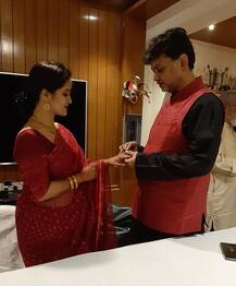 উনিশে ঘরোয়া বিয়ে, বিশে ঘটা করে রিসেপশন সৃজিৎ-মিথিলার, দেখুন ছবি