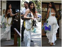 জুতো খুলে খালি পায়েই হাঁটতে হল জাহ্নবীকে!