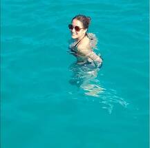 আন্দামান বেড়াতে গিয়েছিলেন রাইমা, দেখুন ছবি