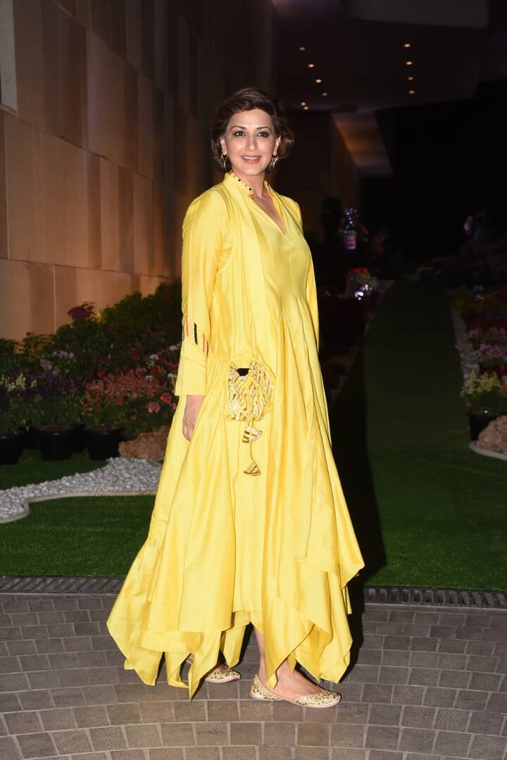 ছিলেন সোনালী বেন্দ্রেও। ছবি সৌজন্যে মানব মঙ্গলানি