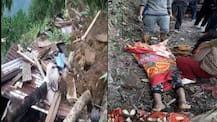 বৃষ্টিতে দার্জিলিংয়ে ধসে পড়ল বাড়ি, মৃত শিশু সহ ৩
