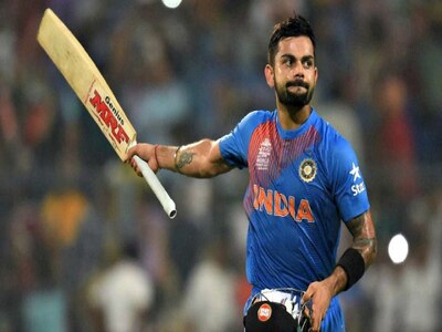 Virat likes to bat with abd and dhoni most revels in live chat with kp বাইশ গজে কোন খেলোয়াড়দের সঙ্গে ব্যাটিং সবচেয়ে পছন্দের জানালেন কোহলি