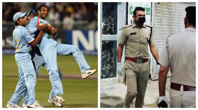 ICC salutes Real World Hero Joginder Sharma for fighting against Covid-19 করোনা ভাইরাসের বিরুদ্ধে লড়াই, ‘আসল বিশ্বনায়ক’ যোগীন্দর শর্মাকে কুর্ণিশ আইসিসি-র