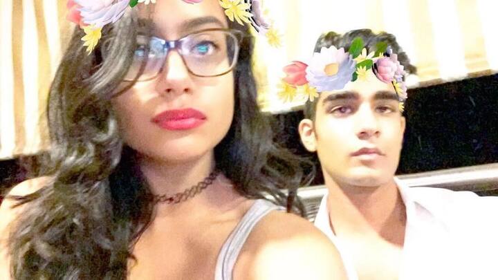 নইসার পিসতুতো ভাই অমন। ভাইবোনের দারুণ বন্ধুত্ব।