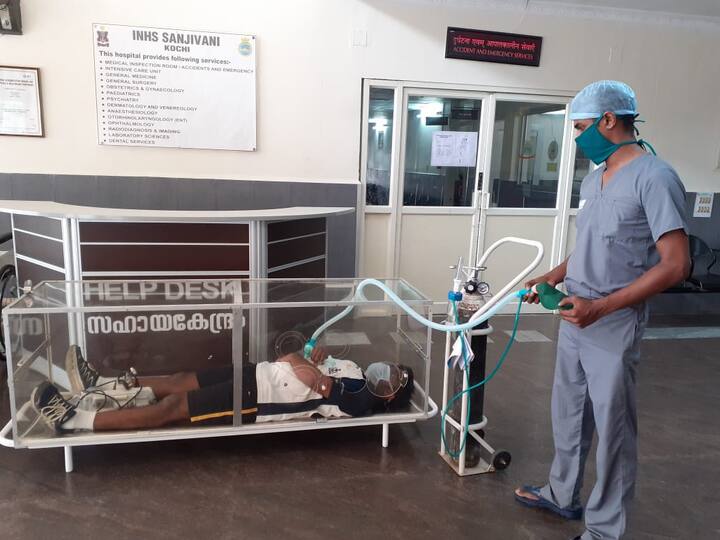 সফলভাবে, রোগীকে স্থানান্তরিত করার পর বাধ্যতামূলকভাবে বিমান ও ক্রু-কে স্যানিটাইজ করা প্রয়োজন। মহড়ায় তাও দেখা হয়। 