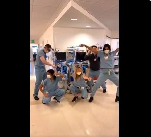 hospital staff dances every time someone is taken off ventilator দেখুন, করোনা-জয় করলেন রোগী, আনন্দে নাচ ডাক্তারদের