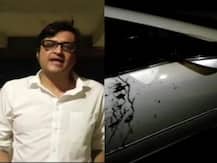 অর্ণব গোস্বামীর ওপর ‘হামলা’, ২ মোটরসাইকেল আরোহী গ্রেফতার, ‘দুঃখজনক’ বলে কংগ্রেসকে নিশানা বিজেপির