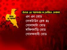 উত্তর ২৪ পরগনায় করোনা সংক্রমিত এলাকা কোনগুলো? দেখে নিন
