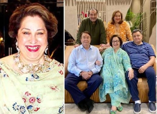 Rishi Kapoor s sister passed away this year of cancer এই বছরই ক্যান্সারে মারা যান ঋষি কপূরের দিদি রীতু নন্দা