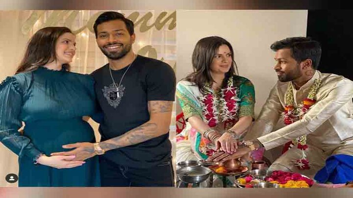 Wishes pour in as Hardik Pandya announces fiance Natasa Stankovic's pregnancy ছিমছাম অনুষ্ঠানে সেরেছেন বিয়ে, সন্তানসম্ভবা স্ত্রী নাতাশা, সোশ্যাল মিডিয়ায় ঘোষণা হার্দিক পাণ্ড্যর