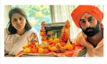 লকডাউনে নেই হরিদ্বার যাওয়ার অনুমতি, মুম্বইতেই ঋষির অস্থি বিসর্জন করলেন রণবীর