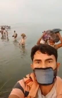 রাজ্যের সীমানায় পাহারা, ১০০ টাকায় টায়ারে চেপে যমুনা পেরোচ্ছেন ঘরমুখী পরিযায়ী-শ্রমিক