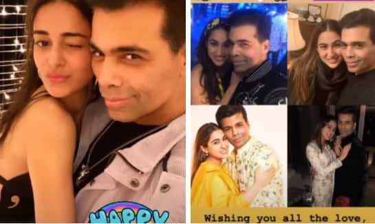 ছবি শেয়ার করে কর্ণকে শুভেচ্ছা জানিয়েছেন অনন্যা পাণ্ডে ও সারা আলি খান।