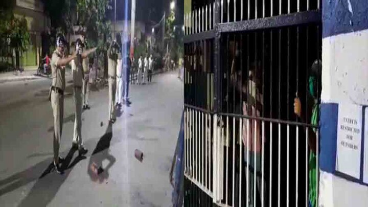 Agitation within Kolkata Police force over covid-19 positive colleagues করোনা-আক্রান্ত কর্মীরা ব্যাটালিয়নের কোয়ারান্টিন সেন্টারে, ঠিকঠাক চিকিৎসা হচ্ছে না, অভিযোগ, বিক্ষোভ-ভাঙচুর কলকাতা পুলিশের দফতরে