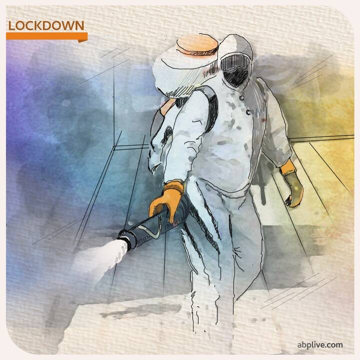 ২৫ মার্চ ভারতে প্রথবার লকডাউন চালু করা হয়েছিল। এই লকডাউনের মেয়াদ ছিল ১৪ এপ্রিল পর্যন্ত । লোকজন ছিলেন গৃহবন্দি, ট্রেন-বিমান-বাস, মেট্রো চলাচল ছিল বন্ধ। বিভিন্ন বাজার ও মলে তালা পড়েছিল। সংক্রমিত ও সন্দেহজনক এলাকাগুলিতে চলে জীবাণুমুক্তকরণের কাজ।