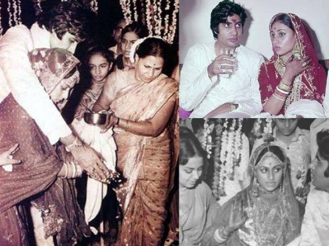  বিয়ের ছবি ট্যুইট করে ক্যাপশনে অমিতাভ জানিয়েছেন, ‘জঞ্জির’-এর সাফল্যের পর জয়া ও বন্ধুদের সঙ্গে লন্ডনে ঘুরতে যাওয়ার পরিকল্পনা ছিল তাঁর। বাবা হরিবংশরাই বচ্চনের কাছে অনুমতি চাইতে গিয়েছিলেন। বাবা তাঁকে প্রশ্ন করেছিলেন কে কে সঙ্গে যাচ্ছে। জয়ার নাম শুনতেই বলেছিলেন, আগে বিয়ে করে তারপর বেড়াতে যেতে।